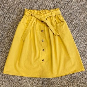 Sadie & Love Yellow skirt